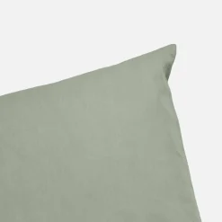 Conjunto de capas de edredão de algodão 2 lugares sálvia