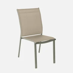 Conjunto de jardim com mesa em alumínio com 8 cadeiras