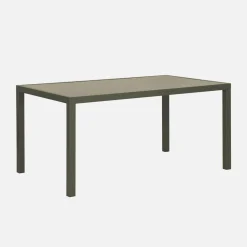 Conjunto de jardim com mesa em alumínio com 6 cadeiras