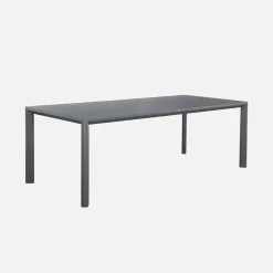Conjunto de jardim com mesa em alumínio com 1 banco e 4 cadeiras