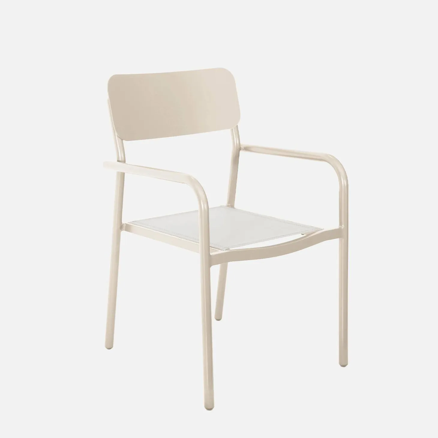 Conjunto de jardim com mesa em alumínio com 1 banco e 4 cadeiras