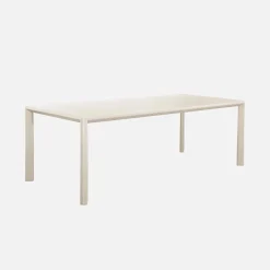 Conjunto de jardim com mesa em alumínio com 1 banco e 4 cadeiras