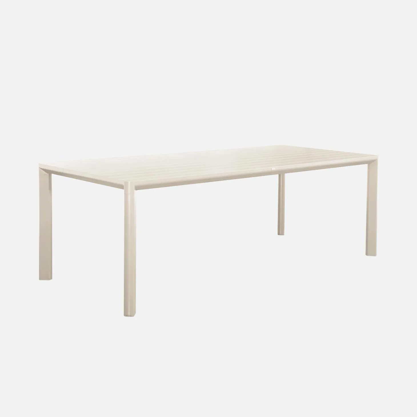 Conjunto de jardim com mesa em alumínio com 1 banco e 4 cadeiras