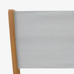 Conjunto de jardim com mesa extensível em madeira com 8 cadeiras
