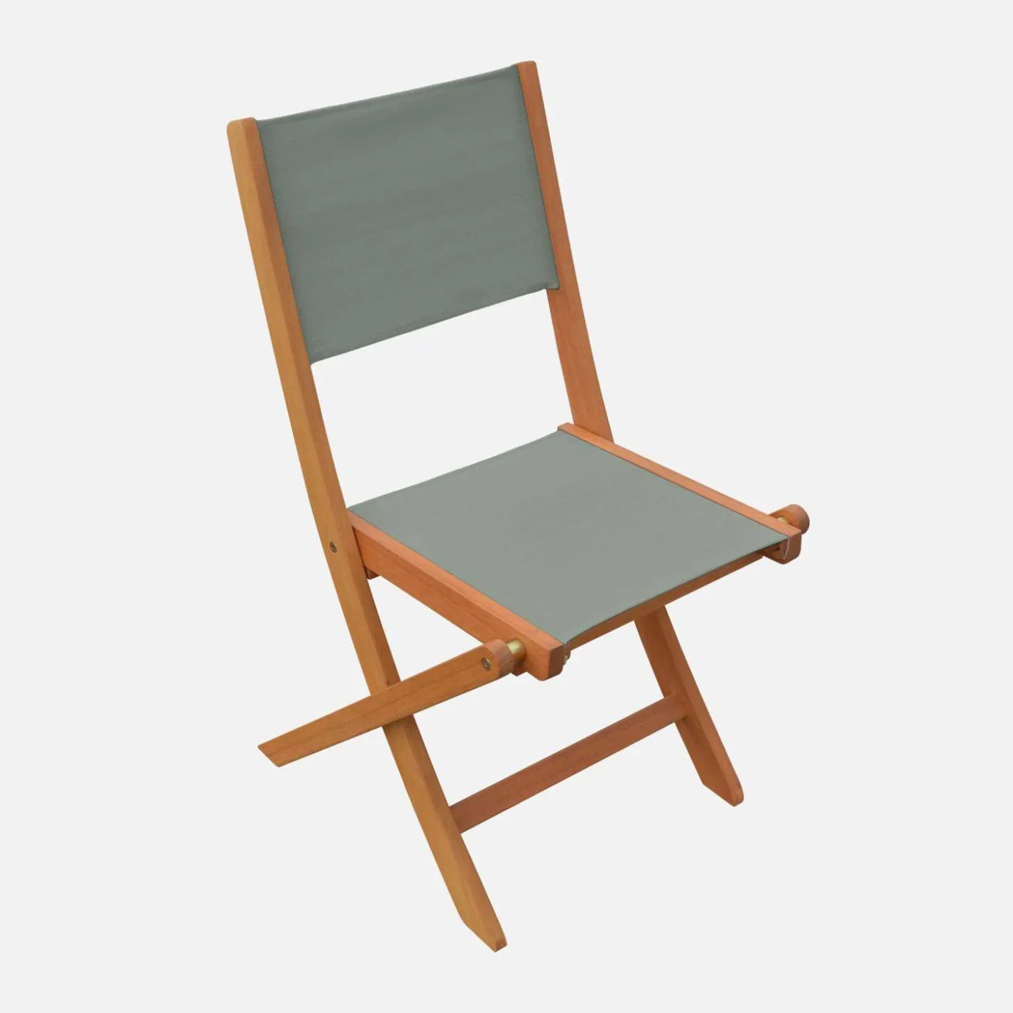 Conjunto de jardim com mesa extensível em madeira de eucalipto com 8 cadeiras
