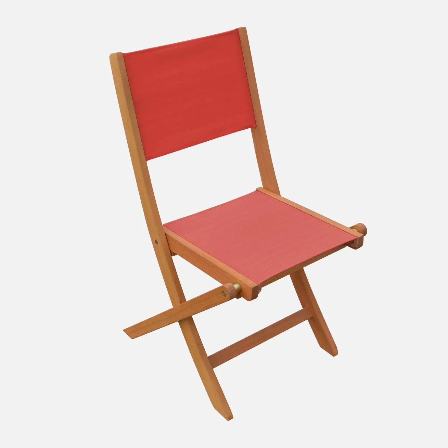 Conjunto de jardim com mesa extensível em madeira de eucalipto com 8 cadeiras