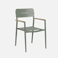 Conjunto de jardim com mesa oval extensível em alumínio com 10 cadeiras