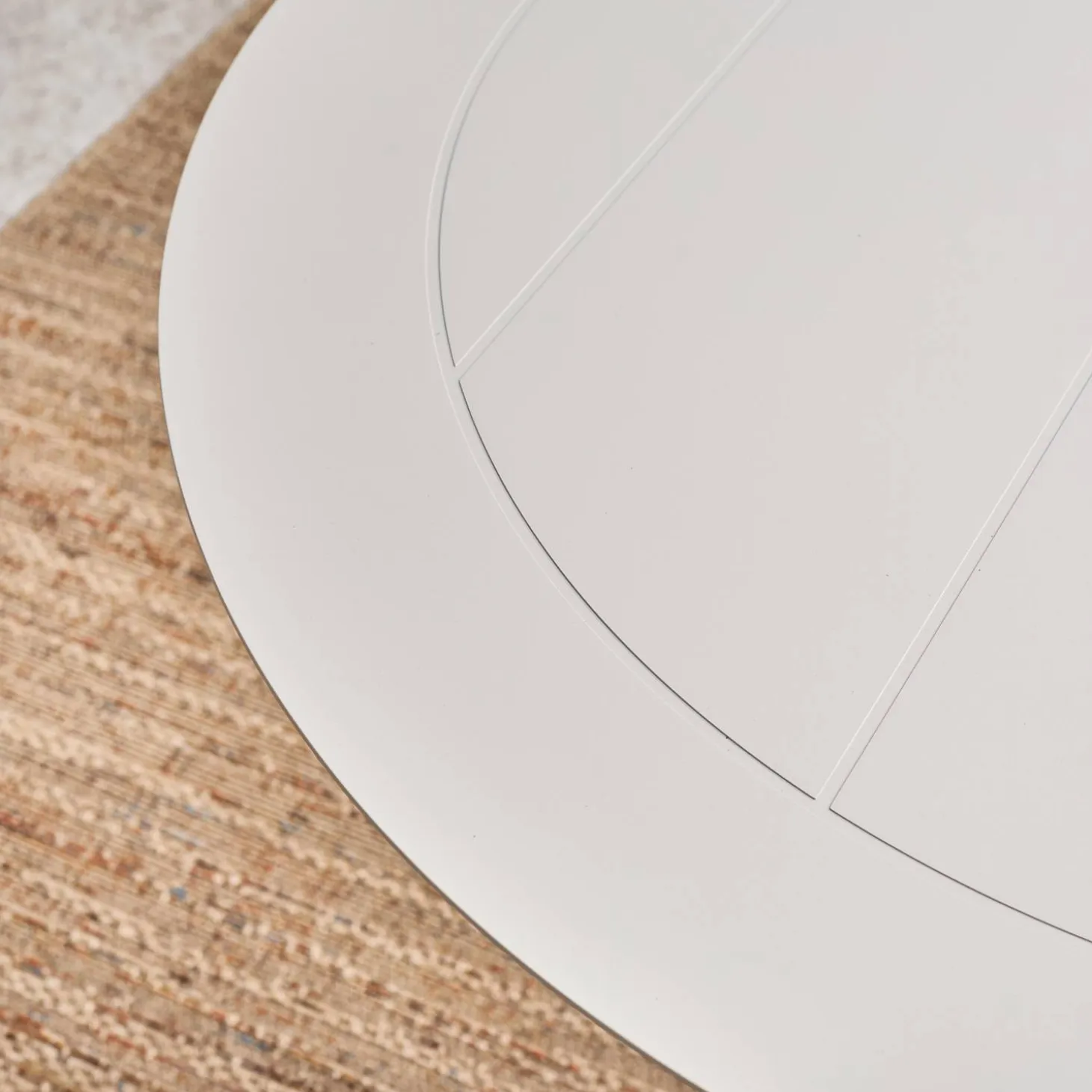 Conjunto de jardim com mesa oval extensível em alumínio com 6 cadeiras