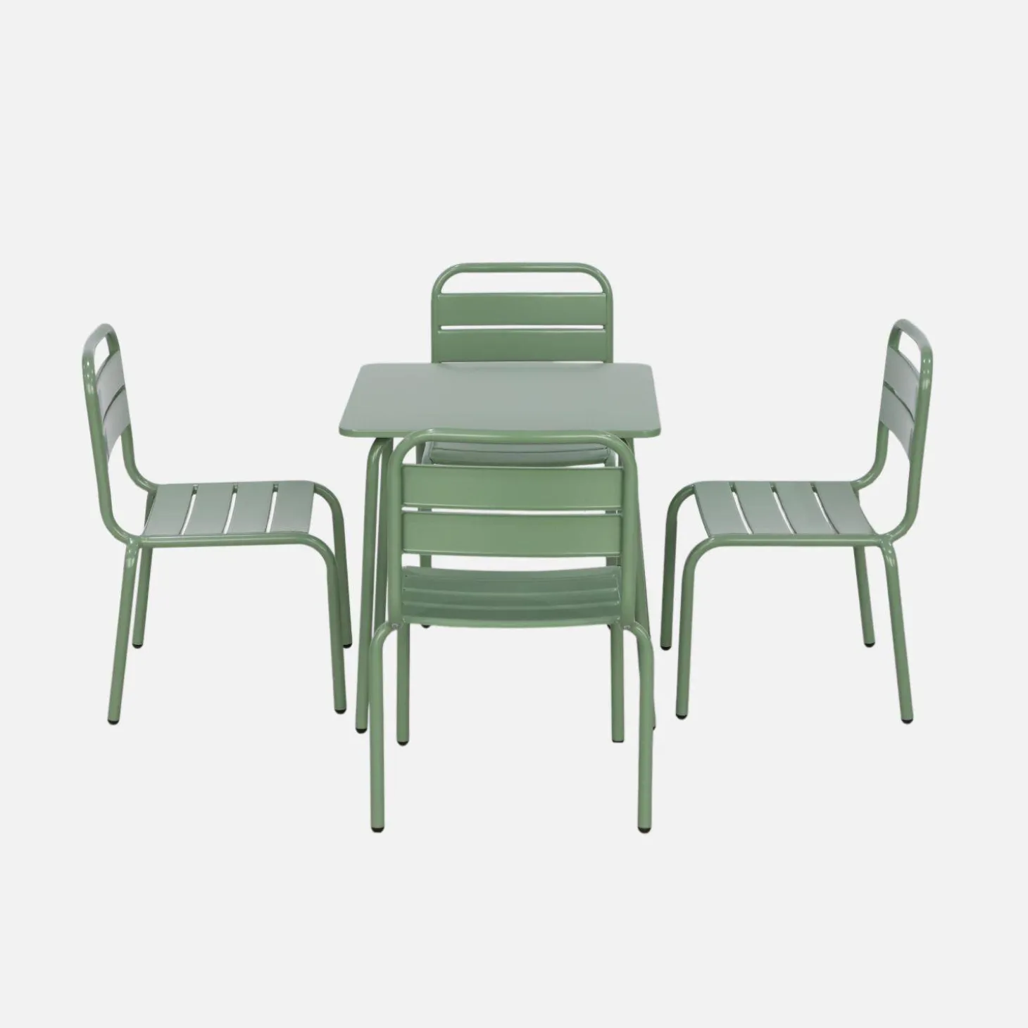 Conjunto de mesa e cadeira para crianças de 4 lugares