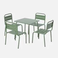 Conjunto de mesa e cadeira para crianças de 4 lugares