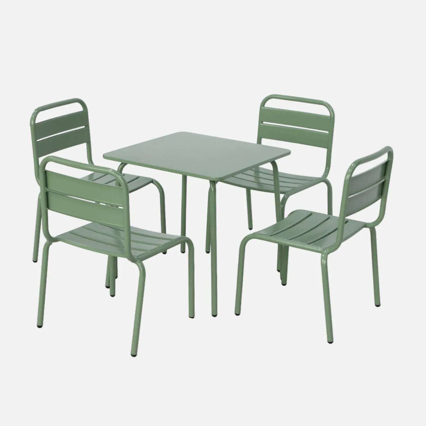 Conjunto de mesa e cadeira para crianças de 4 lugares