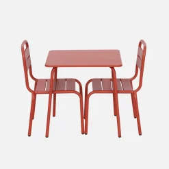 Conjunto de mesa e cadeira para crianças de 2 lugares