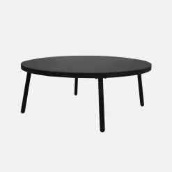 Conjunto de mobiliário de jardim baixo, 4 lugares