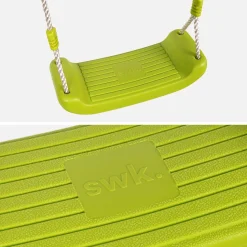 Conjunto de parque infantil com baloiço, 4 lugares