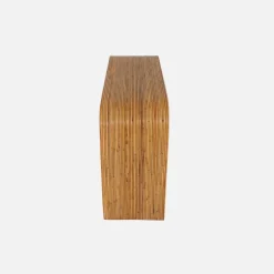 Consola em rotim natural, 110cm