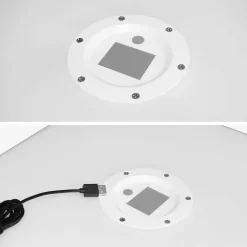 Cubo luminoso LED com bateria para interior/exterior