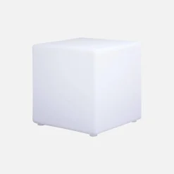 Cubo luminoso LED com bateria para interior/exterior