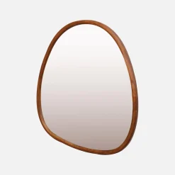 Espelho de madeira de abeto, 75cm