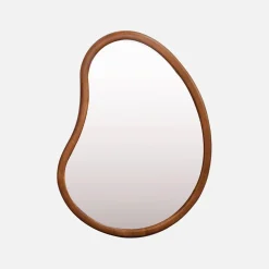 Espelho de madeira de abeto, 85cm