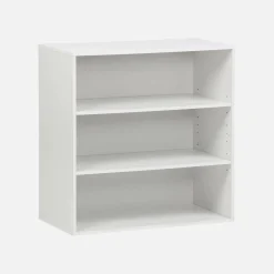 Estante, biblioteca, módulo de armazenamento de 3 prateleiras