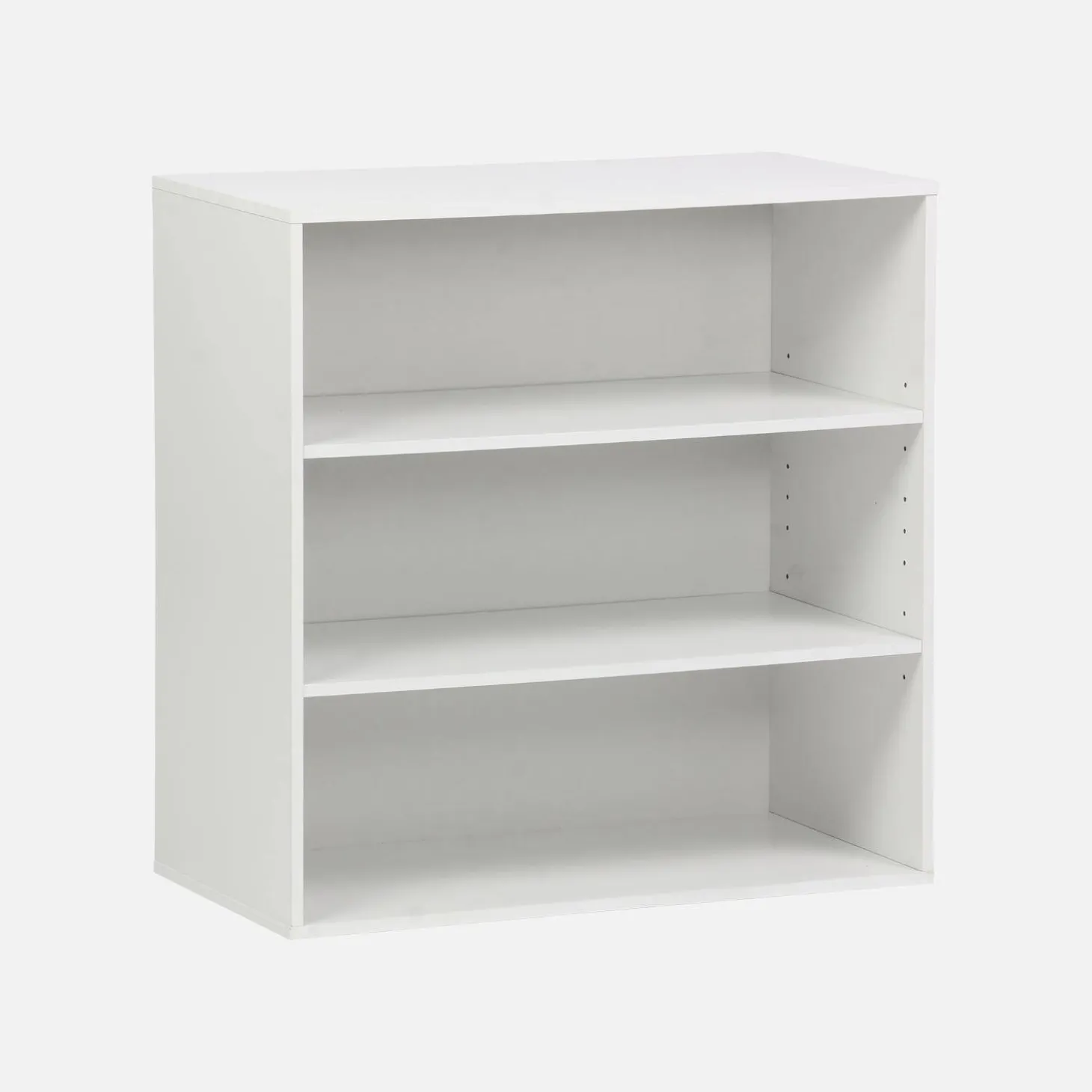 Estante, biblioteca, módulo de armazenamento de 3 prateleiras