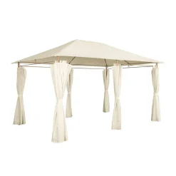 Gazebo para eventos com cortinas, 3x4m