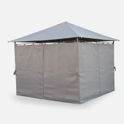 Gazebo 3x3m com cortinas