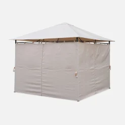 Gazebo 3x3m com cortinas
