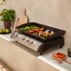 Grelhador a gás com 3 queimadores, 7.5kW