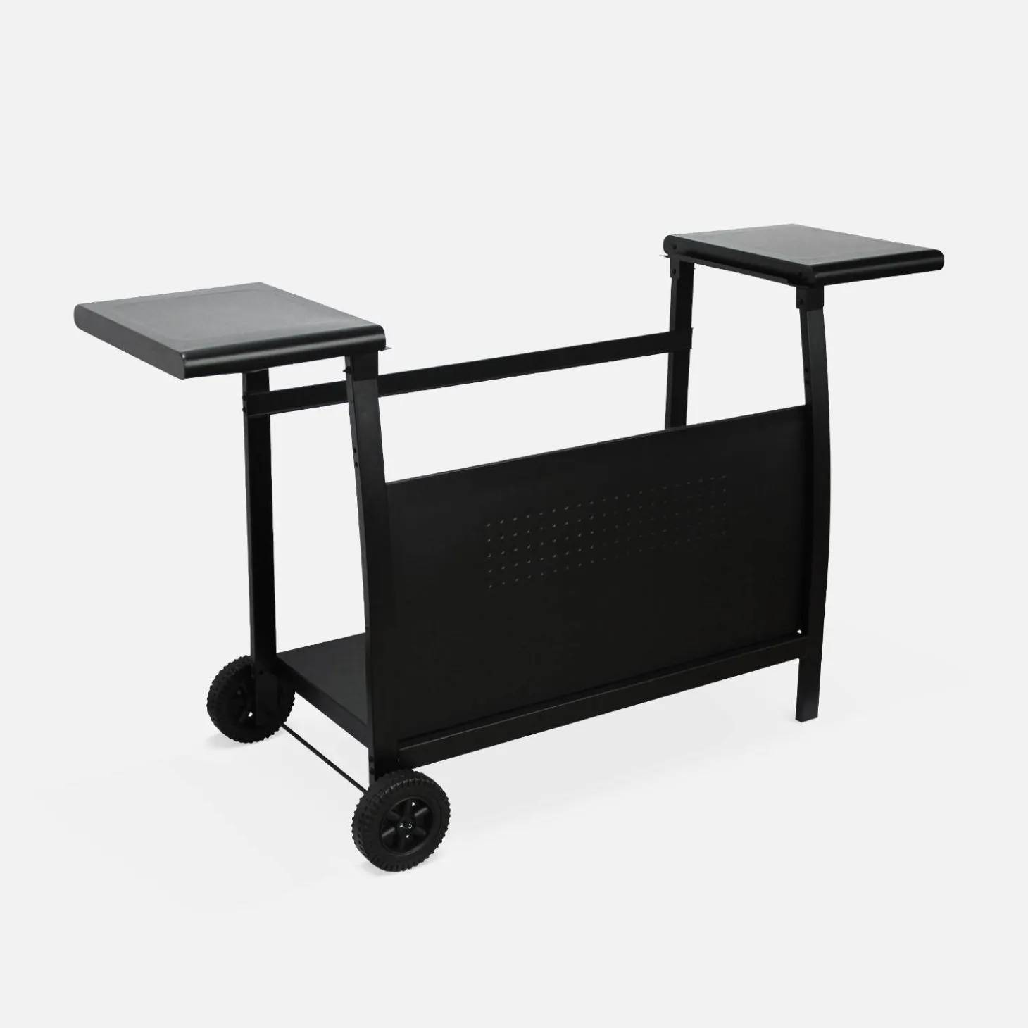 Grelhador a gás 4 queimadores inox 10kW com carrinho