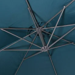 Guarda-sol quadrado excêntrico, 3x3m