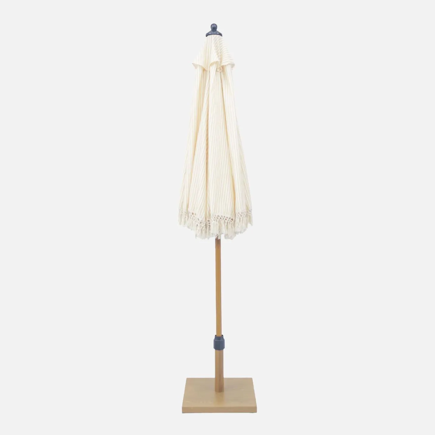 Guarda-sol redondo com franjas, Ø2m