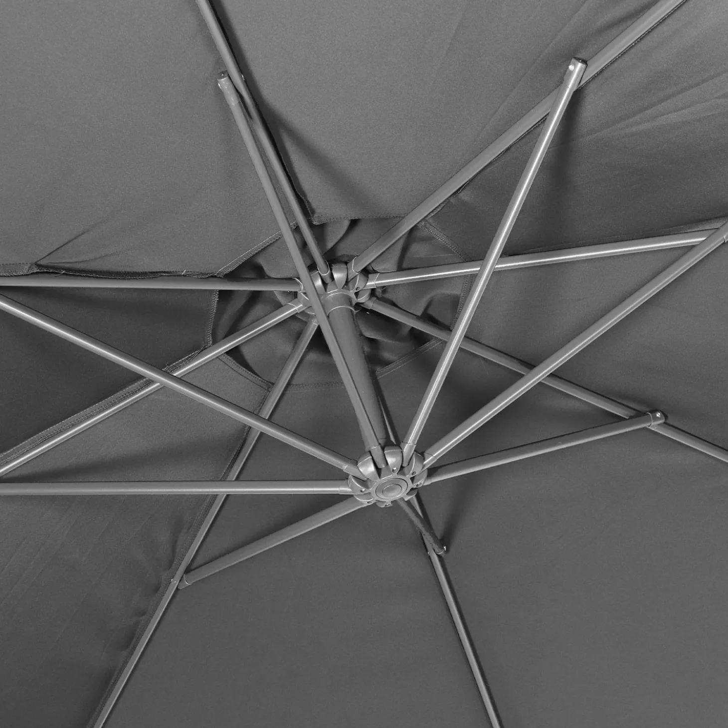 Guarda-sol redondo excêntrico 300cm