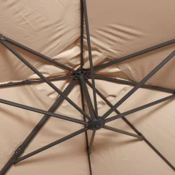 Guarda-sol retangular excêntrico, 3x4m