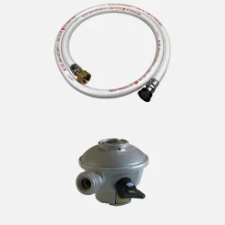 Kit de manguiera de gás e regulador quick-on de 27mm