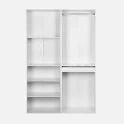 Kit de roupeiro modular com 2 elementos