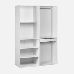 Kit de roupeiro modular com 2 elementos