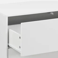 Módulo de armazenamento decor madeira, 3 gavetas