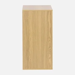 Módulo de armazenamento decor madeira, 3 gavetas