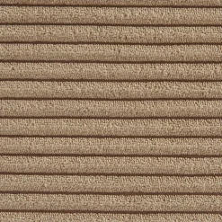 Módulo de sofá modular em veludo canelado, 1 lugar