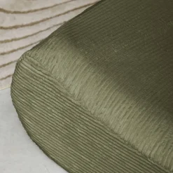 Módulo de sofá modular em veludo canelado, 1 lugar