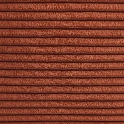 Módulo de sofá modular em veludo canelado, 1 lugar