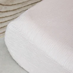 Módulo de sofá modular em veludo canelado, 1 lugar