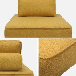 Módulo para sofá modular em boucle, 1 lugar