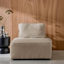 Módulo para sofá modular em boucle, 1 lugar