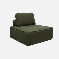 Módulo para sofá modular em boucle, 1 lugar