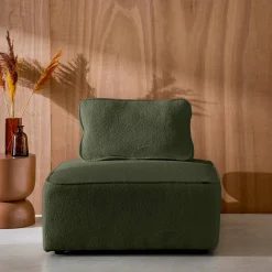 Módulo para sofá modular em boucle, 1 lugar