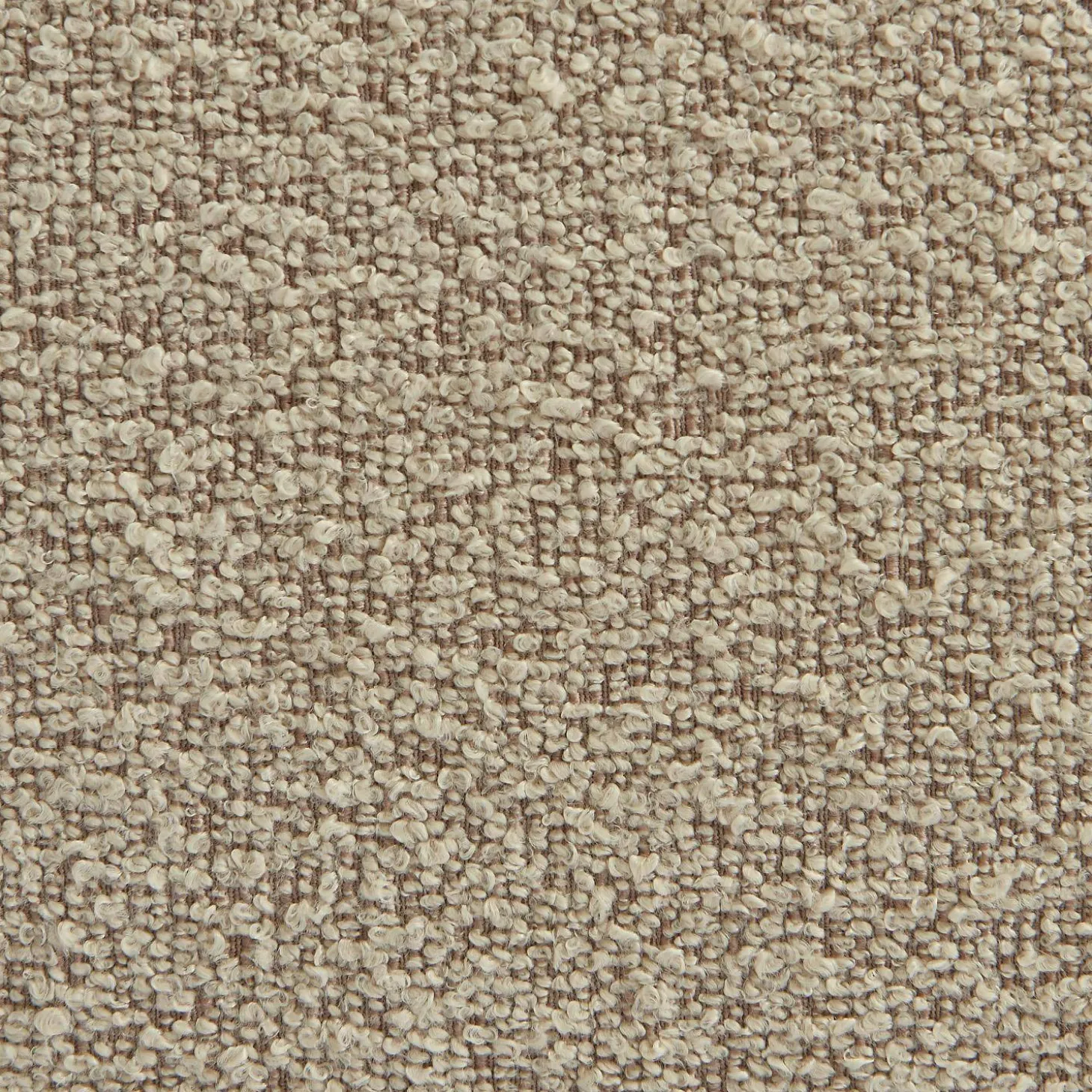 Módulo para sofá modular em tecido bouclé com apoio para os pés, 1 lugar