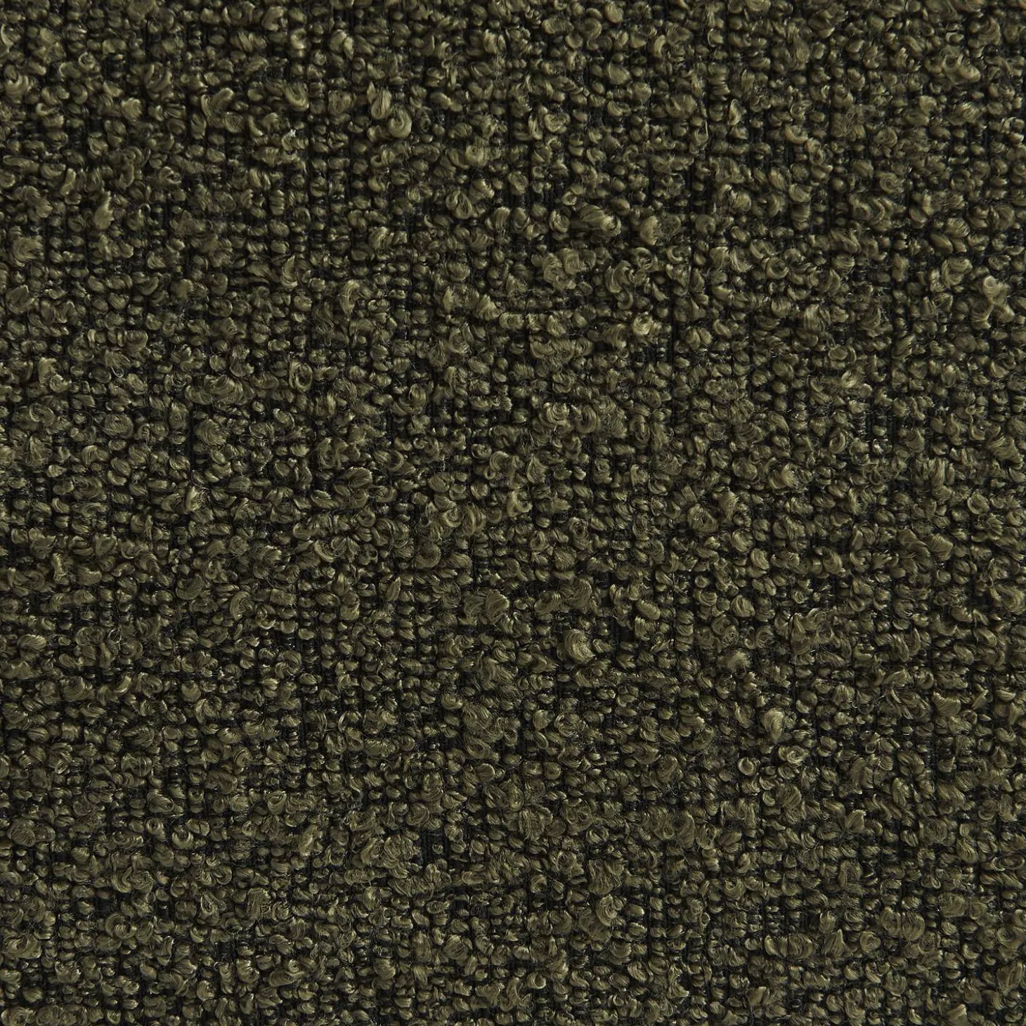 Módulo para sofá modular em tecido bouclé com apoio para os pés, 1 lugar