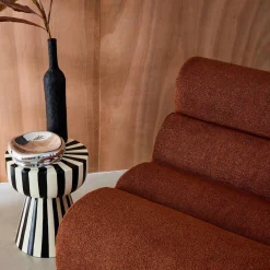 Módulo para sofá modular em tecido bouclé, set de 3